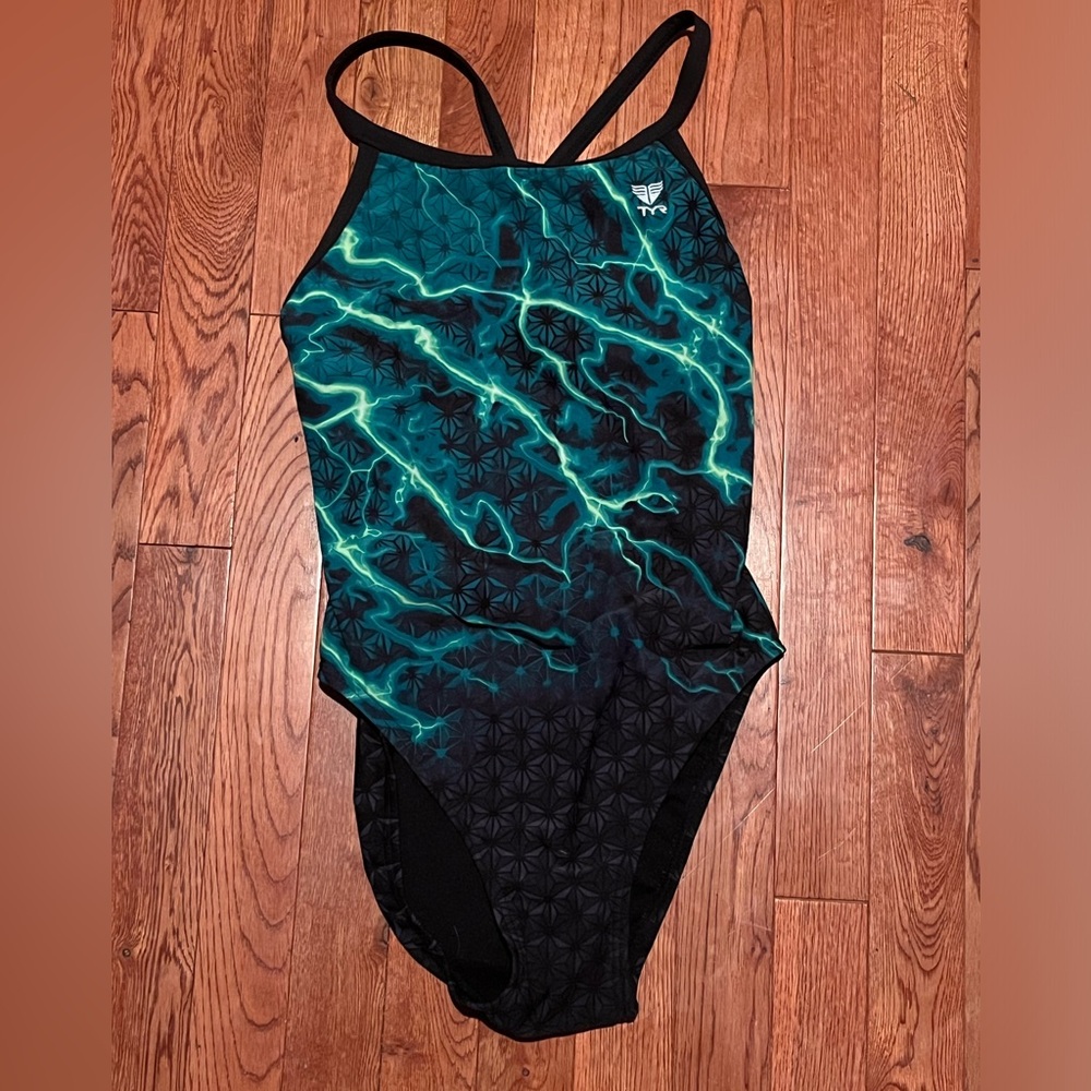 TYR one piece competition swimsuit size medium